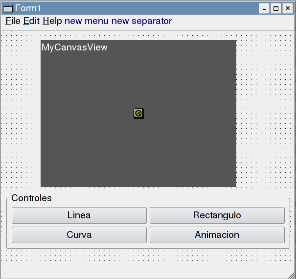 edit custom widget: resultado visual (en la forma)